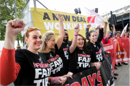TUC March and Rally, London, 2018 - A New Deal for Working People