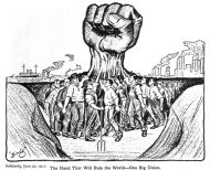 The hand that will rule the world cartoon