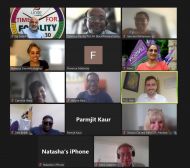 group of online participants