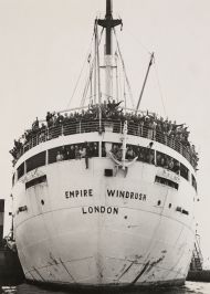 Photgraph of HMT Empire Windrush