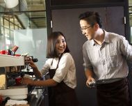 Baristas at work. Photo Viewstock