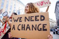 We need change placard