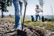 Hospital UNISON rep creates a haven of green space for patients, staff and nature