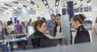 Gatwick passport control. Photo Oli Scarff/Getty Images