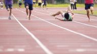 Fallen sprinter. Photo: Williv