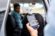 Uber stock image